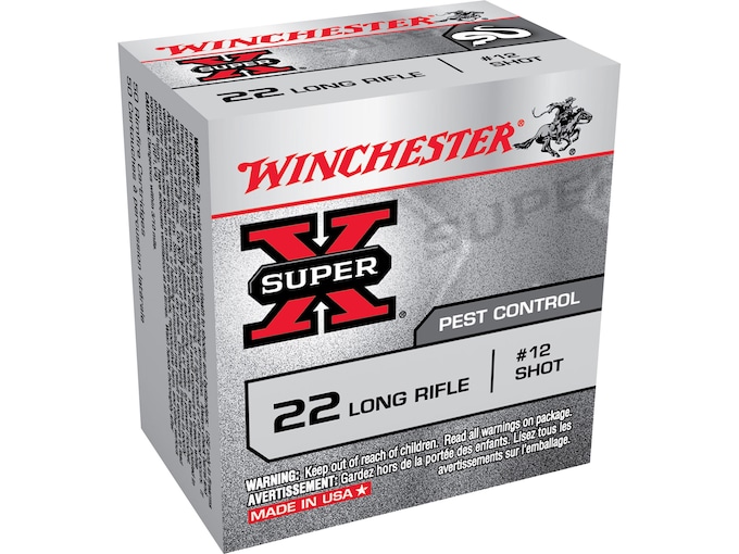 Winchester Super X 22LR Ammo 25 Grain Lead Shot