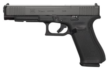 Glock 34 MOS Gen5 9mm 17rd 5.31″ Pistol PA343S103MOS
